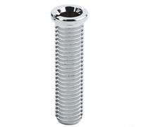 babominimer 50mm Brass Sink Basket Strainer Bolt Replacement Waste Connector with Threaded Screw for for Kitchen and Bath Sinks, Slotted Head Easy Install,
