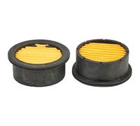 babominimer 5Pcs Air Compressor Filter Elements Muffler Replacement Parts, Lasting Plastic Vacuum Pump Accessories for for Reducing Noise and Improving Performance in Workshop