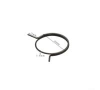 babominimer 5Pcs Door Handle Spring Kit for for Lever Knob Latch Repair, Stainless Steel Coil Torsion Replacement Set for for Interior Door Handle Fix, Black Round Springs(FW-MSDNH)