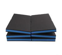babominimer 6-Fold for EVA Foam Kneeling Mat Waterproof Portable Knee Pad for Car Repair Gardening Flooring Projects Indoor Outdoor Use with Carry Handle Lightweight(Blue)