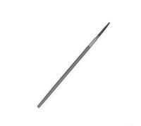 babominimer 6 Inch 150mm Alloy Steel File Set Without Handle, Round Half-Round Triangular Square Flat Shapes, Medium-Toothed Metalworking and Wood Sanding for for Hand Tool for(Round File)