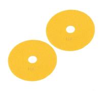 babominimer 6 Inch 150mm Wet and Dry Polishing Pads Set, Flexible Resin Grinding Discs for for Concrete Floor, Granite, Marble, Limestone Superficies Restoration and High(2PCS Grit 100)