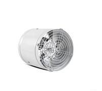 babominimer 6 Inch Quiet Exhaust Fan with Powerful Copper Motor and Seven Blades, Low Noise Ventilation Extractor for for Kitchen, Toilet, Office or Restaurant, Long Lasting Metal(White)