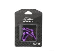 babominimer 6pcs M5 x 18mm Steel Stem Bolts, Anodized Handlebar Screws for Seatpost Collar, Derailleur and Headset Stem, Rust Resistant High Strength Fasteners(Purple)