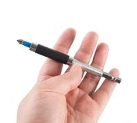 babominimer 6PCS Magnetic Screw Drive Guide Set with Adjustable Length Bit Holders, Carbon Steel Extension Bar Adapters in 80mm, 120mm, 140mm Sizes, Self-Retracting Sleev(80mm)