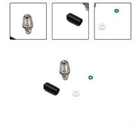 babominimer 8Mm Male Quick Connect Stainless Steel Fill Nipple For HPA/N2 Systems 300 Bar Rated One-Way Foster Replacement Kit(1/8BSPP)