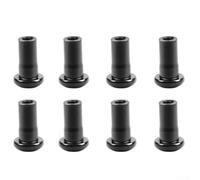 babominimer 8PCS Door Hinge Nuts for Wrangler JK For JL JT For Gladiator 2/4 Door Replacement Set, Compatible with 82214166AB 68361574AB, Metal Construction, Black
