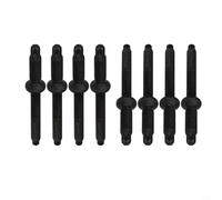 babominimer 8x Injector Stud Bolt Set 198283 3M5Q9D927BA 1233685 Metal Mounting Hardware for Citroën for Berlingo B9/M, C2, C3, for C4, C5, C-Max, Fiesta,
