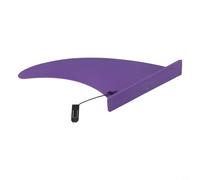 babominimer 9 Inch Surfboard Center Fin Compatible with for Paddle Boards and Kayaks, Detachable Nylon Slide-In Tail Fin Improves Tracking and Stability, Usual Surf Water(purple)