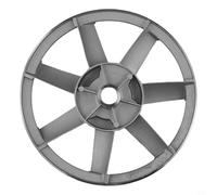 babominimer A-Type Triangle Belt Flywheel Pulley Set for Air Compressors, 265mm and 300mm Diameter Fixed Bore Single Groove Motor Pulley, Metal Construction with 13mm Slo(265 Type)
