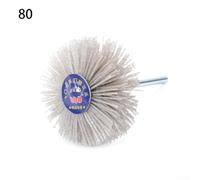babominimer Abrasive Nylon Wheel Brush 80mm Grinding and Polishing Tool with 6mm Shank for for Woodwork, Metal and Stone, 80-600 Grit Rotary Grinder Attachment for for Detailing,(80#)
