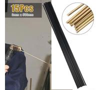 babominimer ABS Plastic Welding Rods 50cm Length for for Motorcycle and Motorbike Fairing Repairs, Battery Car Shell, Computer Shell, 15pcs Lasting Acid and Alkali Resistant