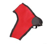 babominimer Adjustable Chest Protection Strap with Composite Shoulder Support and Elastic Quick Release Buckle, Breathable Mesh Fitness Gear for Running, Gym, Yoga,(red)