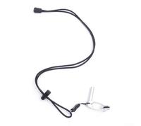 babominimer Adjustable Diving Nose Clip with Anti-Slip Ergonomic Design and Lasting Aluminum Alloy Construction, Comfortable Swim Nose Clip with Secure Lanyard for(Silver)