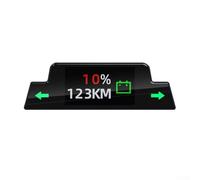 babominimer Air Vent Embedded Mini Dashboard Cluster HUD Speedometer with Battery Level Indicator for Model 3/Y 2021-2024, Black