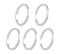 babominimer Aluminium Chainring Bolt Washers 1mm or 2mm Crankset Spacers for Single or Double Speed Cranksets, Lightweight Nail Washers for Adjusting(1MM)