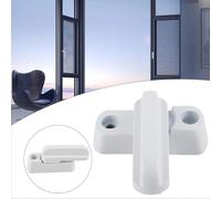 babominimer Aluminium for for Window and Door Sash Jammer Security Restrictor Lock with Screws, Durable Alloy Safety Lock for for UPVC Windows or Doors to Enhance Home Security, White
