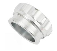 babominimer Aluminum Alloy 2" (50.8mm) Weld-On Filler Neck with Pressure Cap for Coolant Overflow Tank Reservoir - Compatible with OEM Fuel Water Radiator Systems