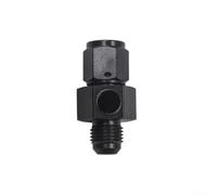 babominimer Aluminum Alloy Fuel Pressure Take Off Hose Adapter, Female to Male Flare Fitting for Oil-Cooled Connector, AN4 AN6 AN8 AN10 AN12 Reducer with High Universality(MG29-AN6)