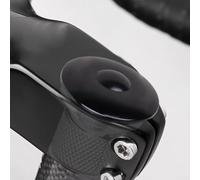babominimer Aluminum Alloy Headset Expander 28.6mm Front Fork Plugger Lifting Core Stem Top Headset Replacement Compatible with for Road and Mountain Cycling Repair(black)