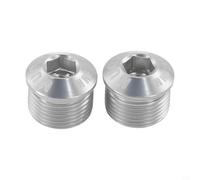 babominimer Aluminum Alloy Pedal Covers M14xP1.0 Protective Compatible with Most 14mm 9/16 inch Pedals for Road Cycling Repair and(银色9mm)