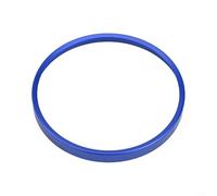 babominimer Aluminum Car Interior Headlight Switch Trim For Ring Compatible with MK4/MK5/MK6, For Passat B5/B6/B7, Red(Blue)