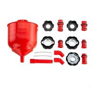 babominimer Anti-Spill Coolant Refill Kit with Funnel, Stopper and Adapters for Most Domestic and Imported Cars, Including Models, Automotive Repair Tool with