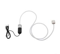 babominimer Aquarium Air 2W USB Powered Portable Oxygen with Air Regulating Valve Silent Lightweight Design Compatible with for Fish Tank 30-50cm Aquarium and Outdoor