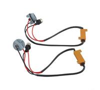 babominimer BA15S 1156 LED Bulb OBC Canceller Decoder Load Resistor Kit for Canbus System, 50W 2-Pack for DRL, Fog Lights, Rear Lights, No Error LED Installation