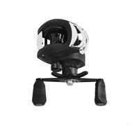 babominimer Baitcasting Fishing Reel 7.2:Gear Ratio Round Baitcaster Reel with 6+Stainless Steel Bearings and 22lb Drag Power for Smooth Long Casting in Freshwater or(Right)
