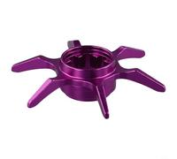 babominimer Baitcasting Reel Brake Unloading Wrench for Kestrel Valiant II Fishing Reels, Six Star Drag Aluminum Alloy 60mm Repair Tool for Sporting Goods(Purple)