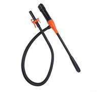 babominimer Battery Operated Fuel Transfer With 90Cm Hose For Oil, And Water,Orange/Blue Electric Siphon For Garage, Workshop And Outdoor Use((Orange)