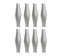 babominimer BBQ Grill Handle with Chrome Plated Spring Steel, 4pcs/8pcs Options for Easy Replacement (8pcs)
