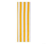 babominimer Beach Lounger Replacement Cover Double Sided Polyester Fabric For Sun Deck Chair Outdoor Patio Garden Furniture 120X45cm Yellow White(1pc)