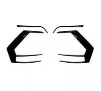 babominimer Black Rear Bumper Lip Spoiler and Taillight Lamp Cover Trim for 7 MK7 2012-2015, Lasting Plastic Moulding Accessory for Exterior Styling and