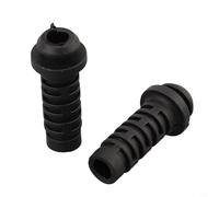 babominimer Cable Gland Connector Set of 10, 3/4/5 mm Rubber Strain Relief Cord Boot Sleeves, Black Polyamide PA6 V-2, IP56 Rated for Aviation Power Tool and Electric(3mm - white)