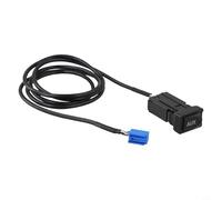 babominimer Car Audio Interface Cable for with For Mark Levinson, 6Pin Auxiliary Socket Adapter 86190-53010 Replacement Part, 150CM Black Cable