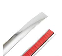 babominimer Car Bumper Strip 12mm x 5m, Auto Bright Silver Chrome Moulding Trim for Exterior Door For Edge, Mirror, Body, Lamp Frame, Compatible with Most Vehicles