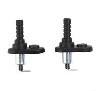 babominimer Car Door 12v 20a Switch Waterproof Flange Mount Pin Switch with Rubber Boot Glove Dome Light Hood Box for Trunk Alarm System Black 2pack