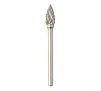 babominimer Carbide Rotary Burr 3x6mm Double Cut Die Grinder Bit for for Metal Wood Carving Deburring Polishing Grinding Engraving Tool Making Jewelry Welding(F)