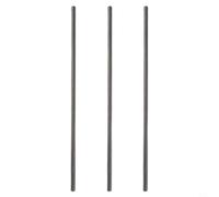 babominimer Carbon Fiber Fishing Rod Repair Kit 1mm-9.5mm Diameter x 10cm Length Replacement for Broken Fishing Pole Maintenance, Lightweight Rod Mending(2.5MM)