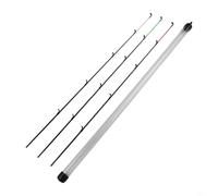 babominimer Carbon Fiber Glass Feeder Carp Rod Top Tip Fishing Accessory, Extra Hard M/L/H Action, Lightweight 40g-120g, Replacement Tip Compatible with Various Feeder Rod(4133)