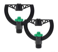 babominimer Center Pivot Irrigation System with Butterfly Sprinkler Nozzles - 6-Decentralized Refractive Nozzles, PP Plastic, 4-7 m Spray Radius, 2.5-3.5 kg Working