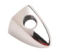 babominimer Chrome Front Driver Side Exterior Door Handle Key Bezel Cover Compatible with for Accord 2013-2017, Lasting Chrome-Plated Plastic Trim Replacement Fits OEM