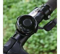 babominimer Classic Bell for Handlebars, Loud Clear Sound Ring Alarm, Fits 22mm Mountain & Road Bikes, Mini Metal Design for Cycling Safety, Easy(Black)