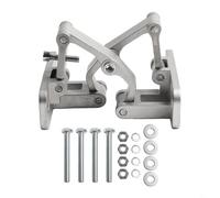 babominimer Commercial Grade Stainless Steel Invisible Door Hinge with 250Kg Load Capacity Adjustable Door Hardware for Stone Doors Fire Rated Installation(M（150kg）)