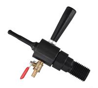 babominimer Core Bit Water Injection Adapter Connection Converter High-Carbon Steel 1-1/4-7 UNC Male Thread to/for SDS Max for Electric Hammer Drill, Compatible with(A)