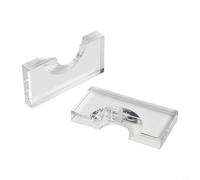 babominimer Cue Ball Position Tool Set - 2 Pieces Billiard Ball Locator in Acrylic, Fits 57.2mm and 52.5mm Balls, Lasting Wear-Resistant Design for Accurate Pool Table(57.2mm)
