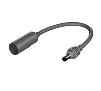 babominimer DC Extension Cable for Mini, 12V Car Power Adapter with Female to Male Connector, Waterproof Gray ABS Cable, 17cm Length, Compatible with
