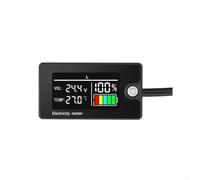 babominimer DC8-100V LCD Digital Battery Capacity Indicator with Voltage Alarm for Deep Cycle Batteries, Power State of Charge for RVs, & Industrial Use, 68.78(A)